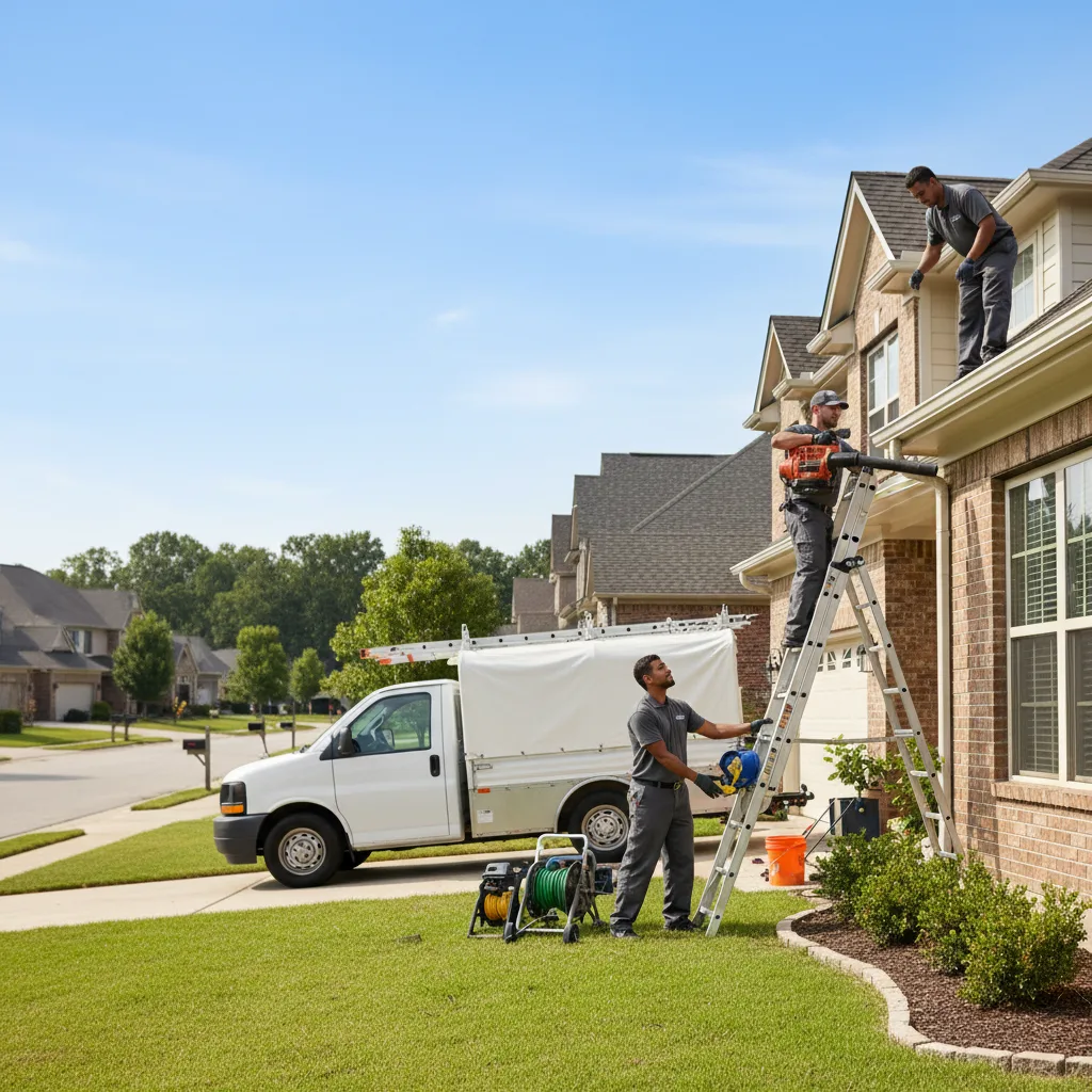 Home Gutter Service in Hallsville, MO near me